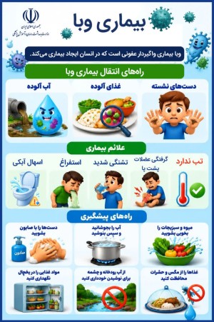 وبا، راه‌های انتقال، علائم بیماری و راه‌های پیشگیری از آن به زبان ساده