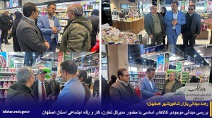 بررسی میدانی موجودی کالاهای اساسی