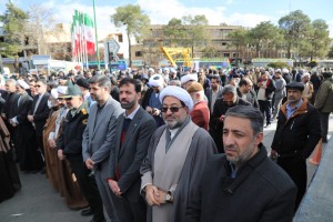 حضور کارکنان و بسیجیان آبفای اصفهان