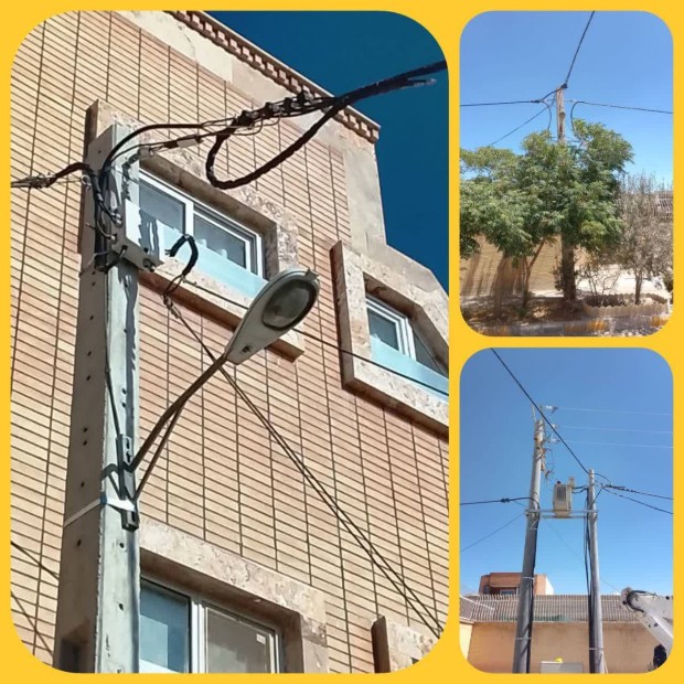تقویت زیرساخت توزیع برق منطقه شش