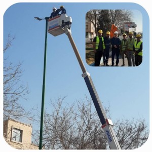 بازدید میدانی از پروژه خیابان بعثت اصفهان