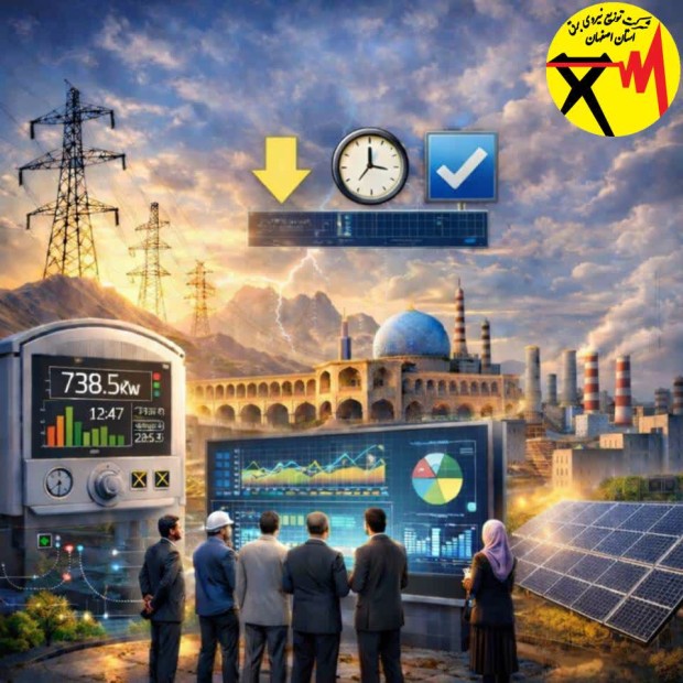 گامی نوین در هوشمندسازی مدیریت مصرف برق استان اصفهان