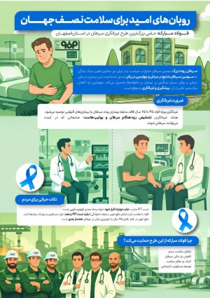 روبان های امید برای سلامت نصف جهان