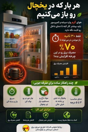 چند راهکاربرای صرفه جویی برق