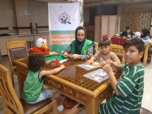 همراهی فرهنگی با کودکان و نوجوانان آسیب دیده از جنگ تحمیلی سوم