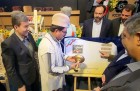 نخستین تمبر اختصاصی سیب سمیرم رونمایی شد