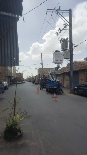 تقویت شبکه برق و رفع ضعف ولتاژ در خمینی‌شهر