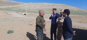 بازدید عشایر در مسیر کوچ