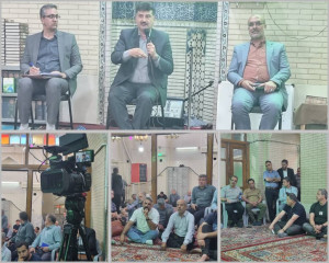 مدیر کل امور مالیاتی استان اصفهان در جمع کسبه بازار اصفهان