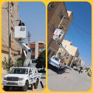 اقدام جهادی گروه ویژه تعمیرات روشنایی