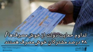 ۴۸ درصد مشترکان خوش‌مصرف هستند