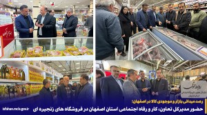 حضور در فروشگاه های زنجیره ای