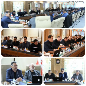 جلسه مشترک شورای اسلامی استان اصفهان و روسای شوراهای شهرستان با موضوع تامین بازار و اقلام مصرفی مردم