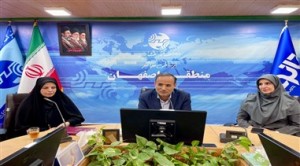 آئین تکریم و معارفه مشاور مدیر مخابرات منطقه اصفهان در امور بانوان برگزار شد