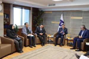 برگزاری جلسه با ریاست بانک صادرات استان اصفهان