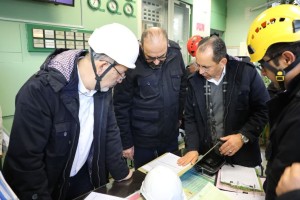 حضور مدیرعامل و مدیران ارشد در «HSE Tour» واحد کنترل ۳