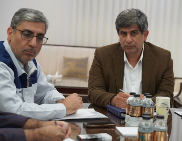 بررسی عملکرد فولادسنگان با حضور سعید زرندی
