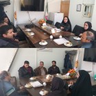 بررسی هماهنگ پروژه‌های عوارض روستایی در روستاهای شمالی دهاقان با حضور دهیاران