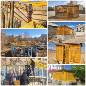 اجرای پروژه مسقف‌سازی ایستگاه‌های حفاظت کاتدی