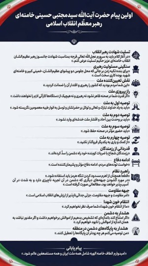 محورهای پیام مقام معظم رهبری انقلاب اسلامی