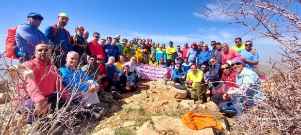 صعود گروه کوهنوردی ستاد شرکت انتقال گاز ایران