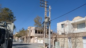 احداث شبکه و نصب ترانس در خیابان فرهنگ شهر گز