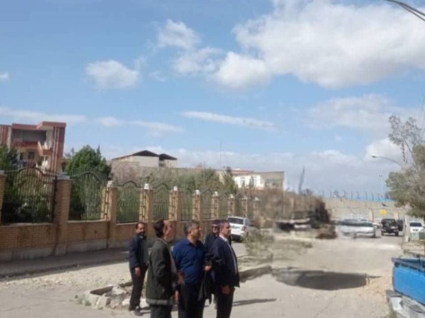 بازدید میدانی از مناطق آسیب‌دیده