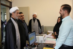 رئیس کل دادگستری اصفهان از حوزه قضایی فولادشهر بازدید کرد