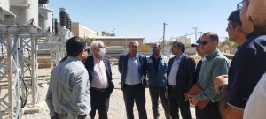 بازدید معاون طرح و توسعه برق منطقه‌ای اصفهان و همراهان از پست ۶۳/۲۰ کیلوولت شهرکرد