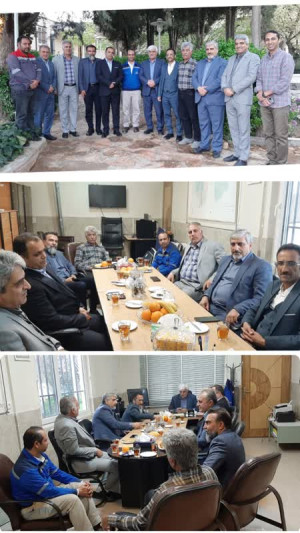 دیدار نوروزی مدیر منطقه دو عملیات انتقال گاز ایران از مرکز بهره‌برداری خطوط لوله گاز نظنز