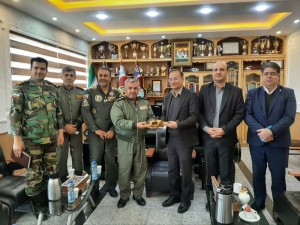 دیدار با فرمانده پایگاه چهارم رزمی هوانیروز