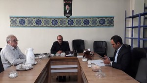 دیدارنماینده بانک قرض‌الحسنه مهر ایران بامدیرشرکت خدمات حمایتی کشاورزی استان