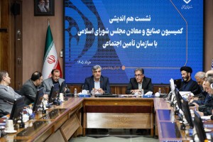 نشست هم‌اندیشی سازمان تأمین اجتماعی و کمیسیون صنایع و معادن مجلس