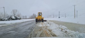 برفرُوبی مسیرهای شهرستان گلپایگان