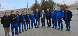 بازدید معاونت عملیات ایستگاه‌ها از مجتمع تاسیسات تقویت فشار گاز دوراهان