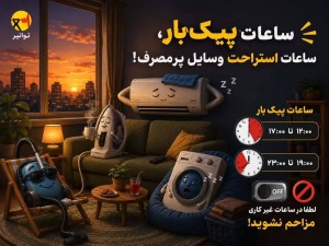 ساعات پیک بار، ساعات استراحت وسایل پر مصرف