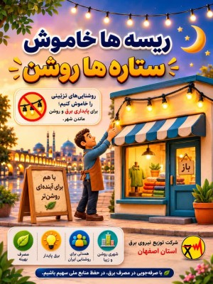 خاموشی روشنایی‌های تزئینی، گامی مؤثر در پایداری شبکه برق