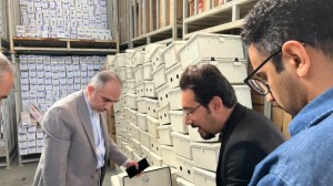 بازدید میدانی از انبار مرکزی در راستای جهاد هوشمندسازی