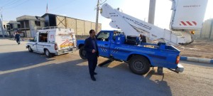 بازگشت جریان برق در شهرک صنعتی دولت‌آباد