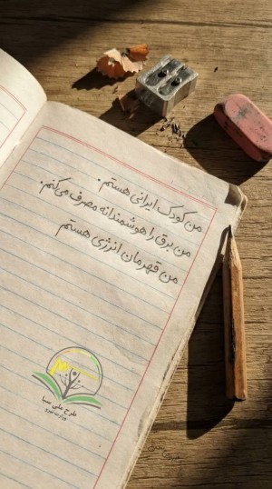 من برق را هوشمندانه مصرف می‌کنم