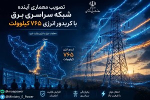 تصویب معماری آینده شبکه سراسری برق با کریدور انرژی۷۶۵کیلوولت