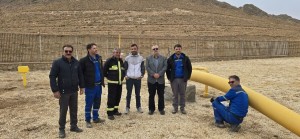 عملیات پیگرانی خط ۱۲ اینچ تقویتی دهق-داران