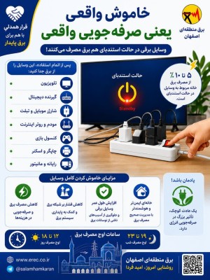 خاموش واقعی یعنی صرفه جویی واقعی