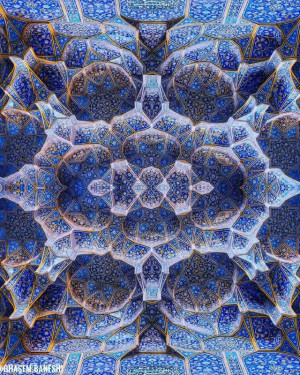 مُقَرنَس‌ کاری‌های زیبا در آثار تاریخی اصفهان