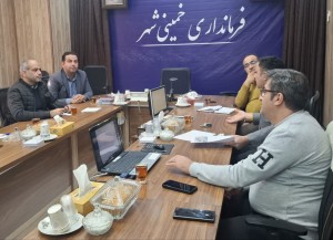 نشست بررسی و تعریف خط بدنه بلوارها و معابر واقع در حریم شهر خمینی‌شهر